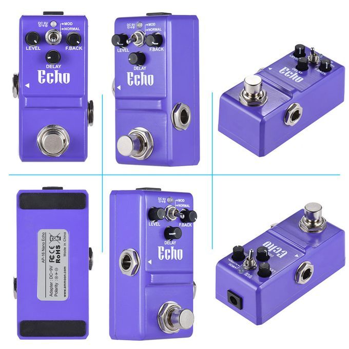 Nano Series Delay Guitar Effect Pedal True Bypass Aluminum