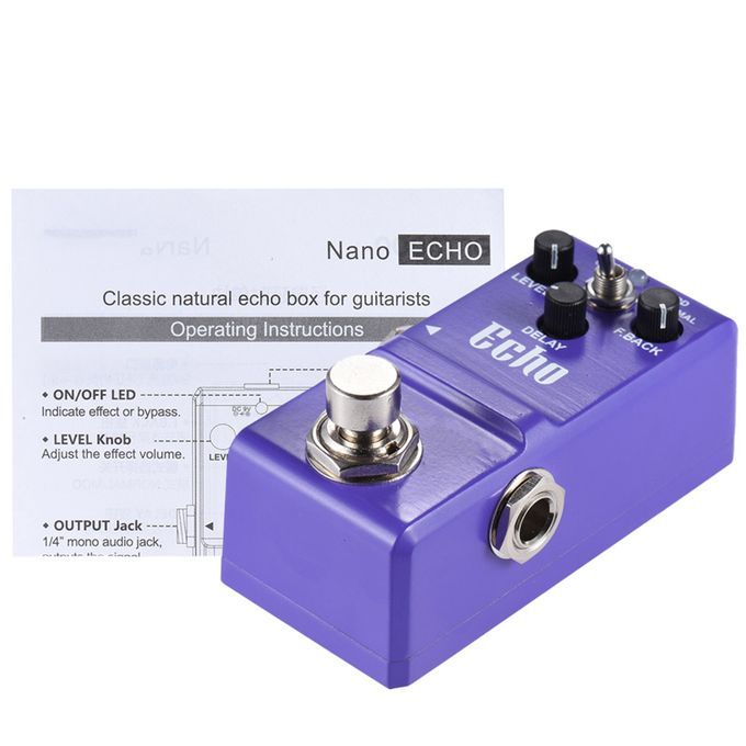 Nano Series Delay Guitar Effect Pedal True Bypass Aluminum