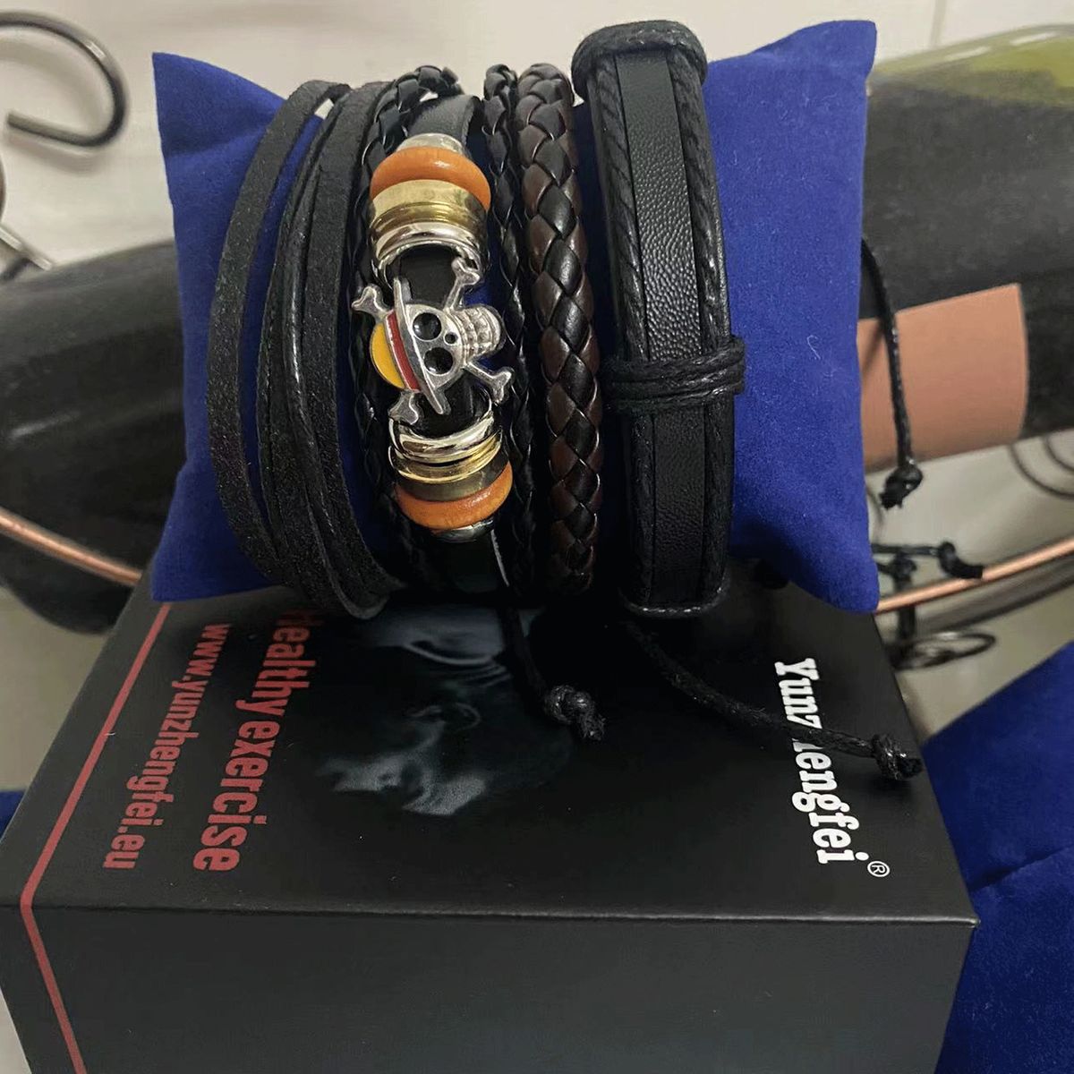 Pirate Prince Set Of Four Handwoven Bracelets