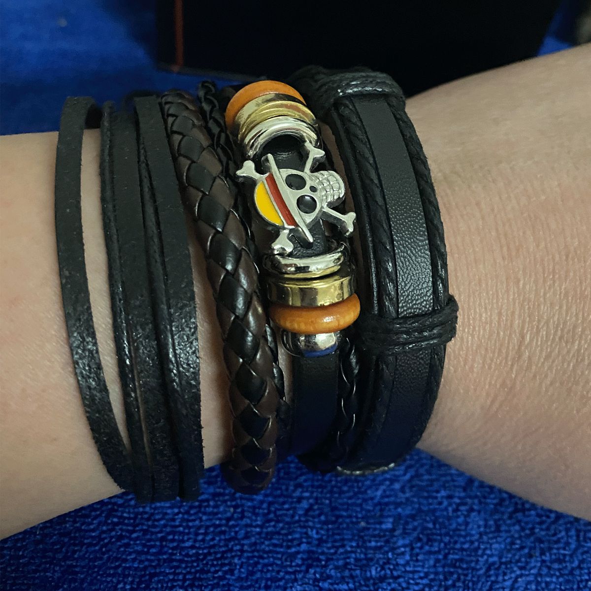 Pirate Prince Set Of Four Handwoven Bracelets