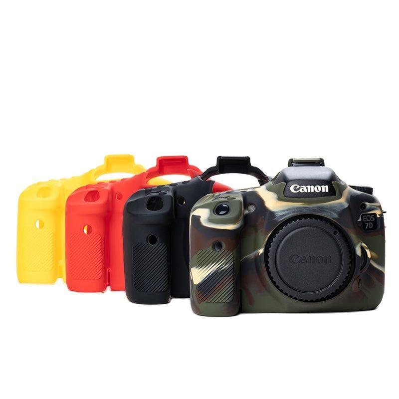 Silicone Case For Canon EOS 7D Protective Soft Cover