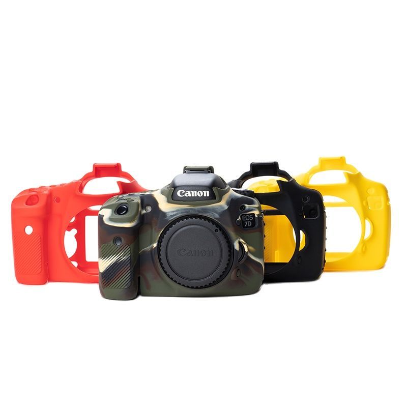 Silicone Case For Canon EOS 7D Protective Soft Cover