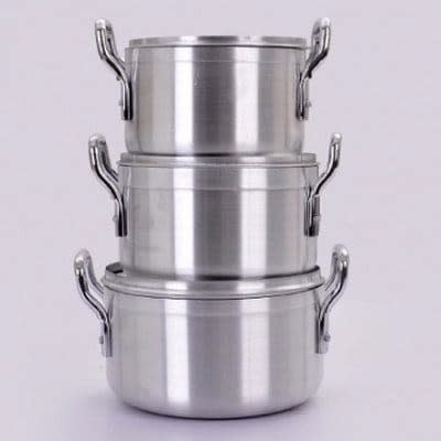 Medium Size Cooking Pots-3pcs Set