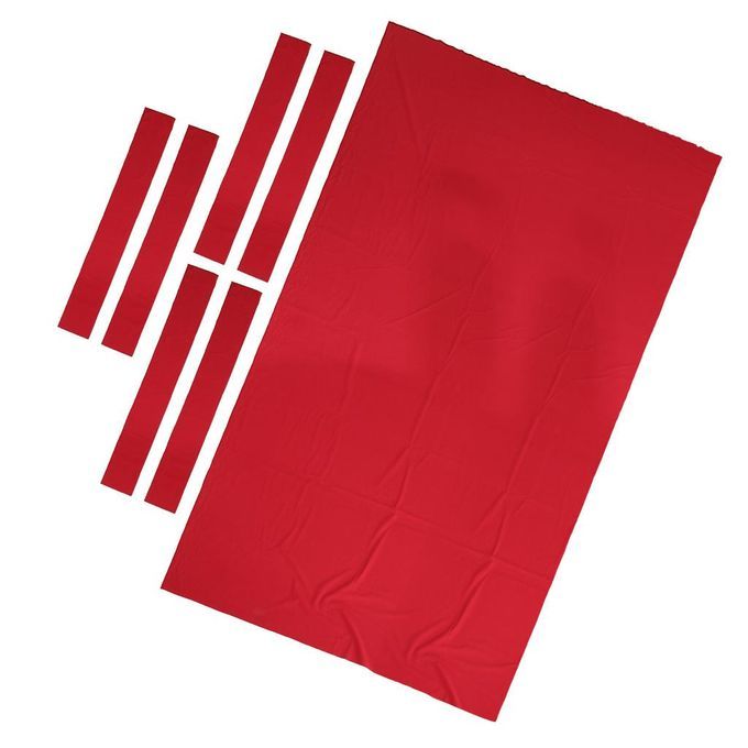 High Performance Pool Table Felt Billiard Cloth Table Bed 8ft Red