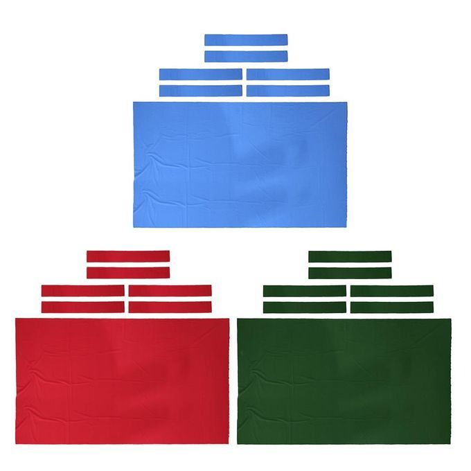 High Performance Pool Table Felt Billiard Cloth Table Bed 8ft Red