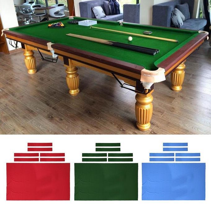 High Performance Pool Table Felt Billiard Cloth Table Bed 8ft Red