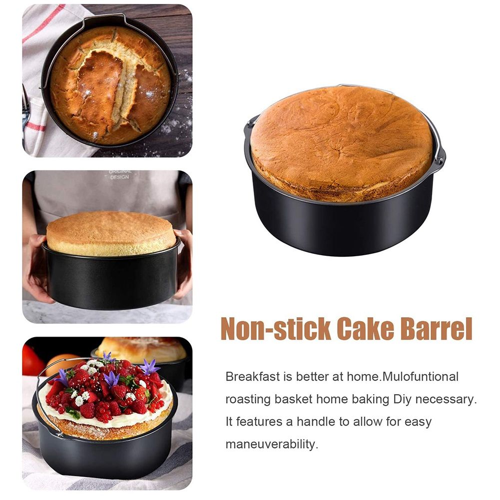 4 Set Pressure Cooker, Steamer & Air Fryer Bakeware