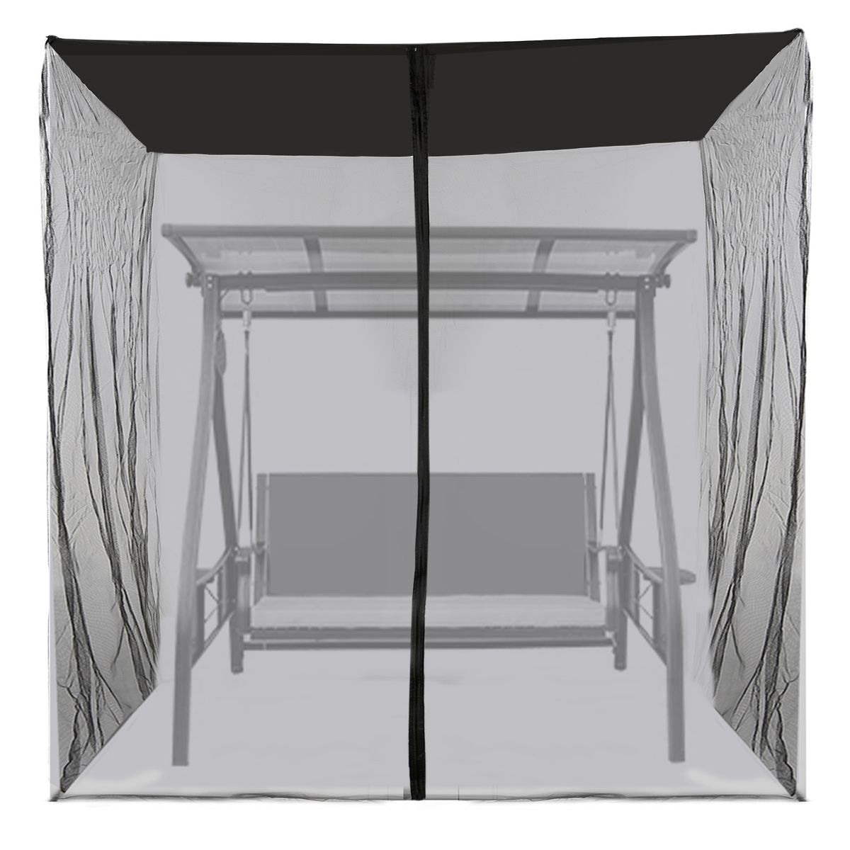 Outdoor Swing Chair Mesh Net Water Resistant Patio Seater