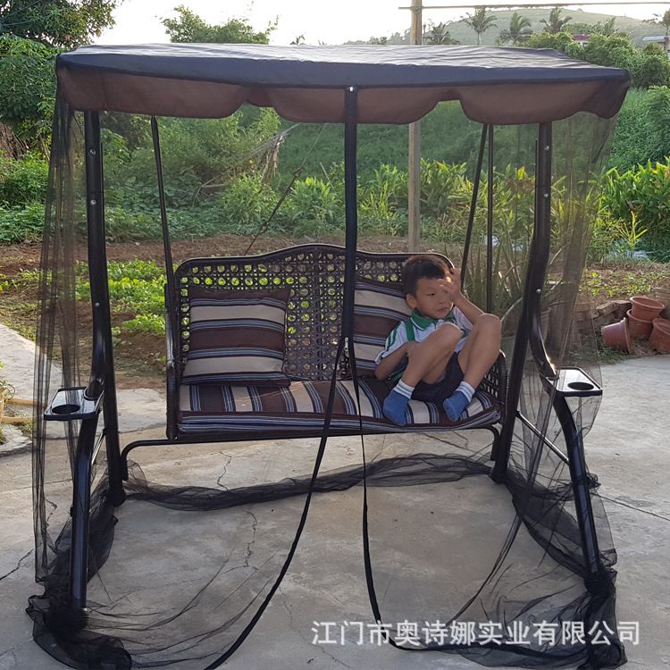 Outdoor Swing Chair Mesh Net Water Resistant Patio Seater
