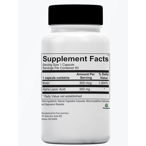 Alpha-Lipoic Acid 300mg 60 Capsules