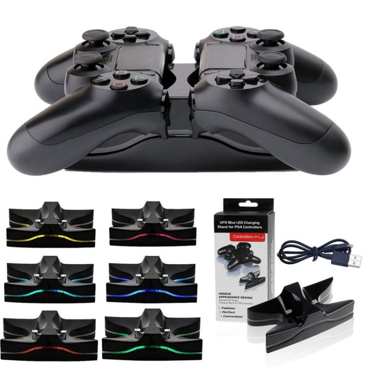 UFO Shape Dual Charging Base Bracket For PS4