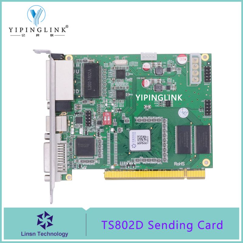 Sending Card TS802D Controller For Indoor And Outdoor Led