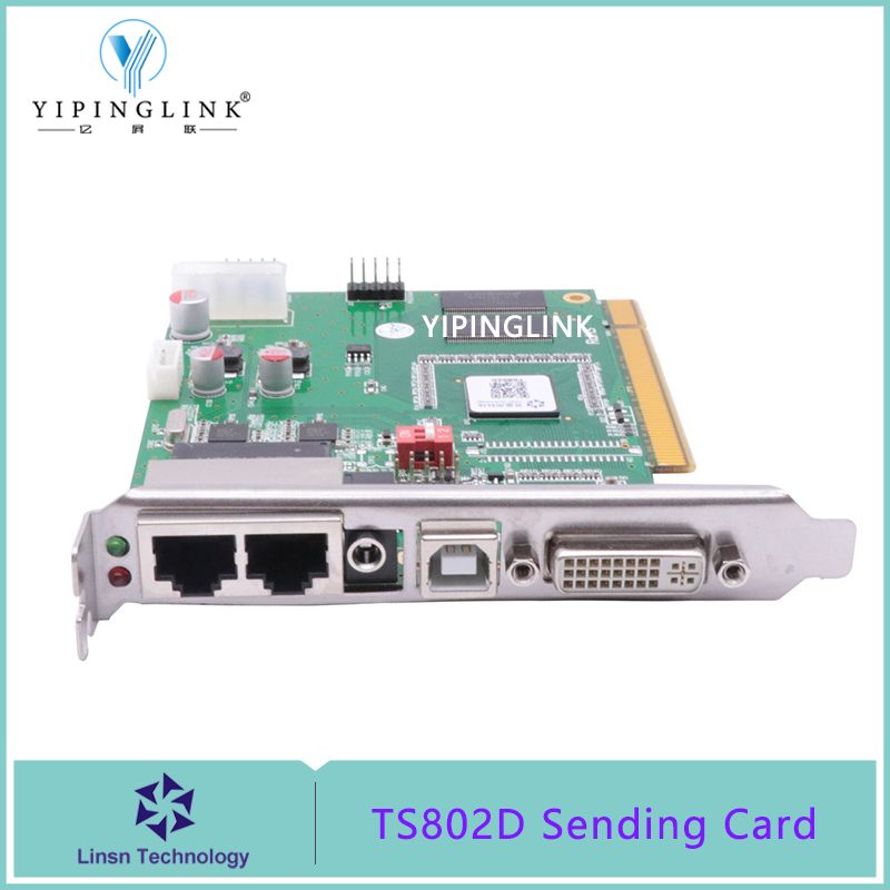Sending Card TS802D Controller For Indoor And Outdoor Led