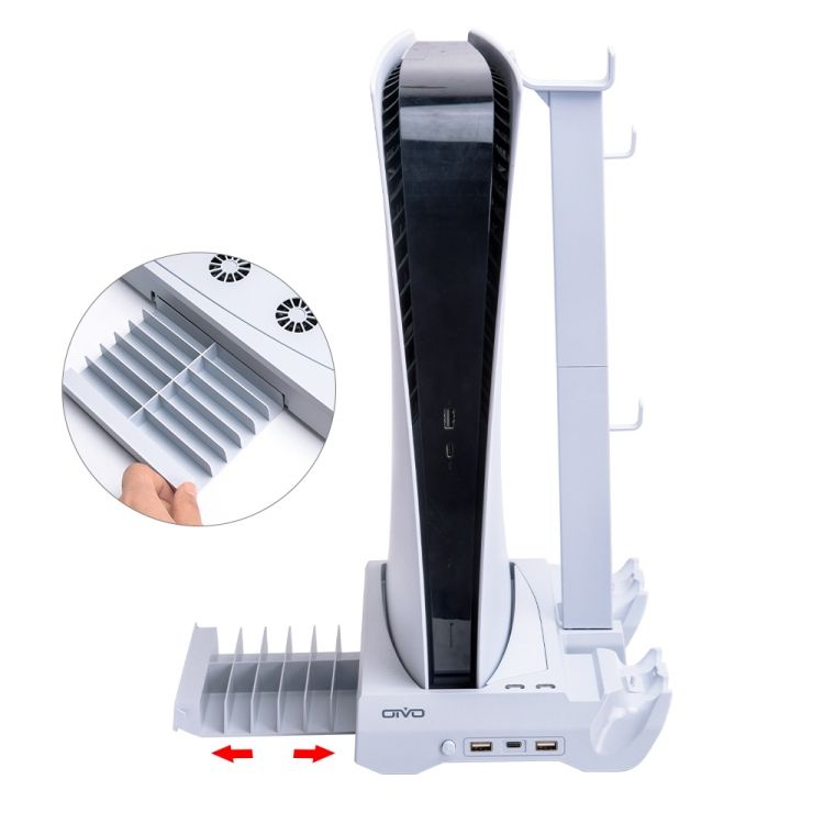 Dual-charge Cooling Base Bracket For PS5 IV-P5249