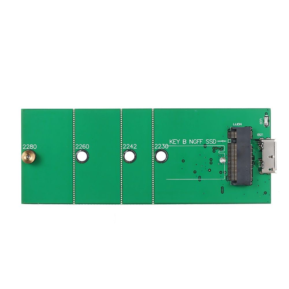 NGFF M.2 To USB 3.0 5Gbps SSD Enclosure Adapter Storage Case