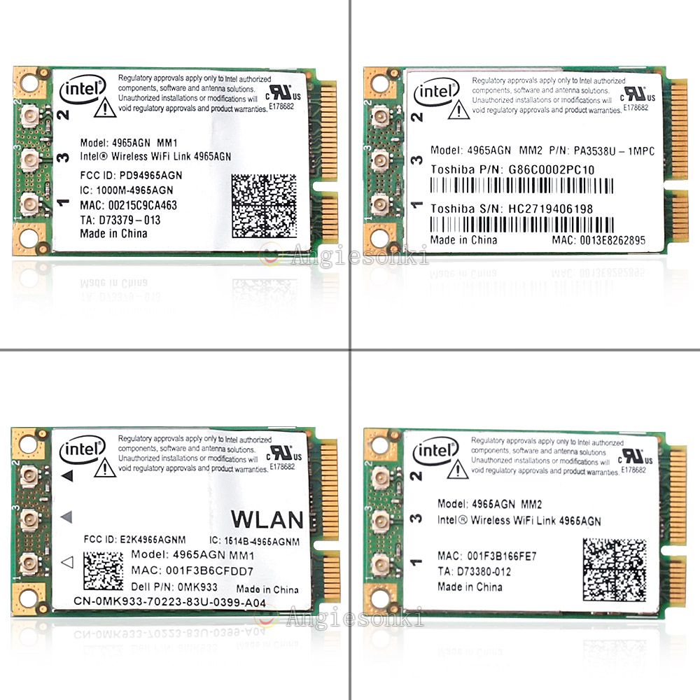 Wireless WiFi 4965AGN Mini PCI-E Adapter WLAN Card 300Mbps