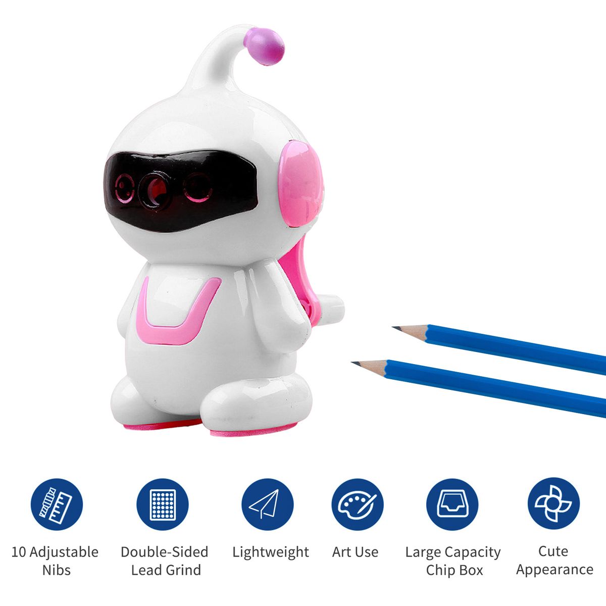 NBX Manual Pencil Sharpener Hand Crank Pencil Sharpener