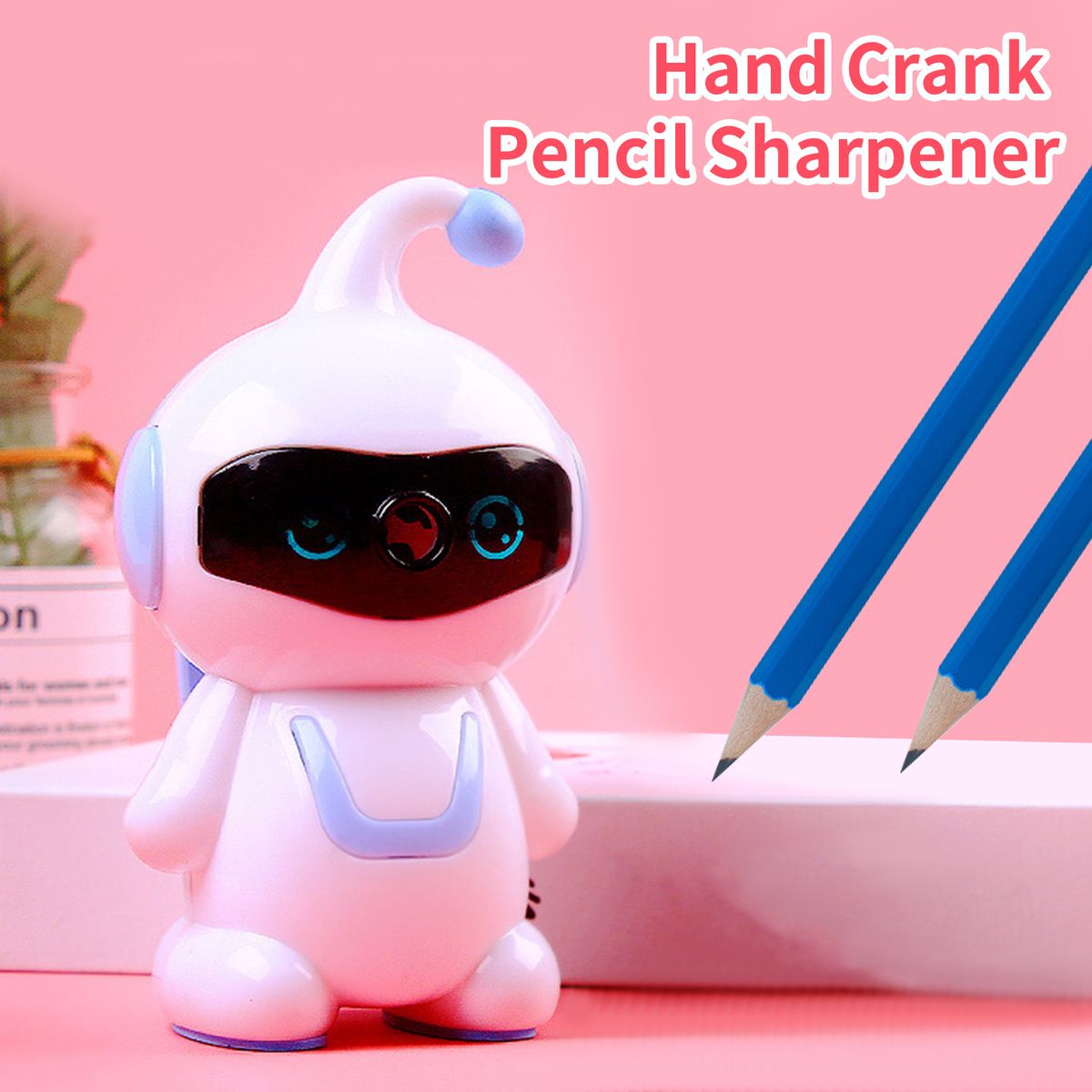 NBX Manual Pencil Sharpener Hand Crank Pencil Sharpener