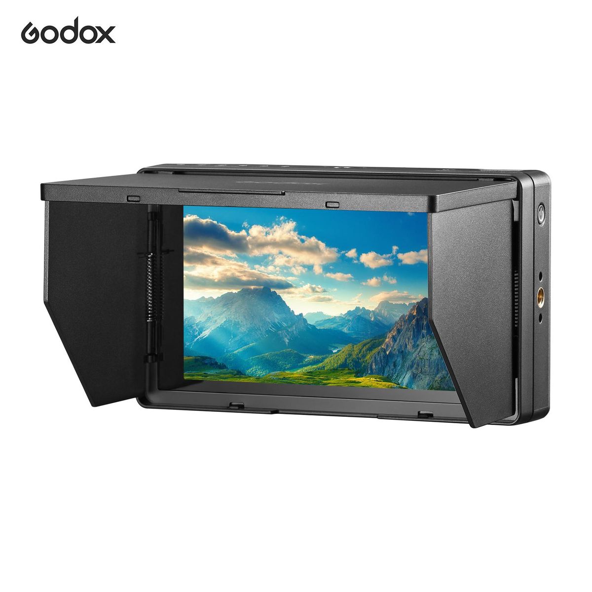 Godox GM55 5.5 Inch IPS Touchscreen On-Camera Monitor 4K HDMI Output 160° Wide Viewing Angle 3D LUT for DSLR ILDC Cameras