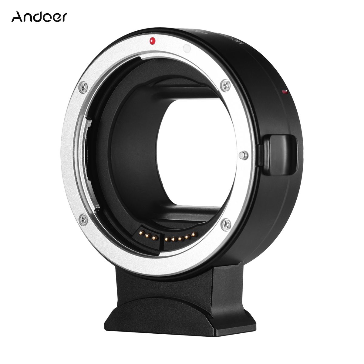 Andoer EF-EOSR Auto Focus Camera Lens Adapter Ring IS Image