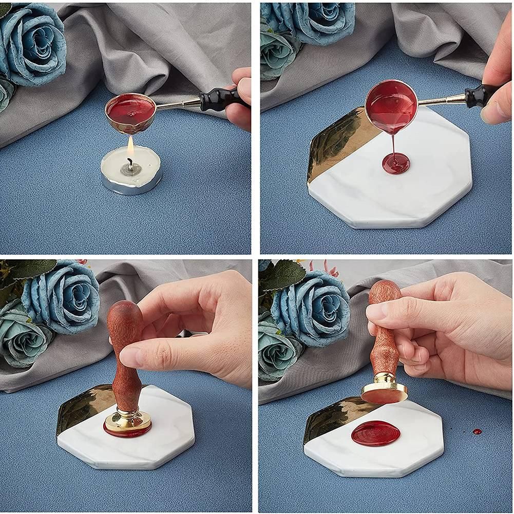 Wax Seal Stamp Sealing Wax Stamps Merry Everything Oval