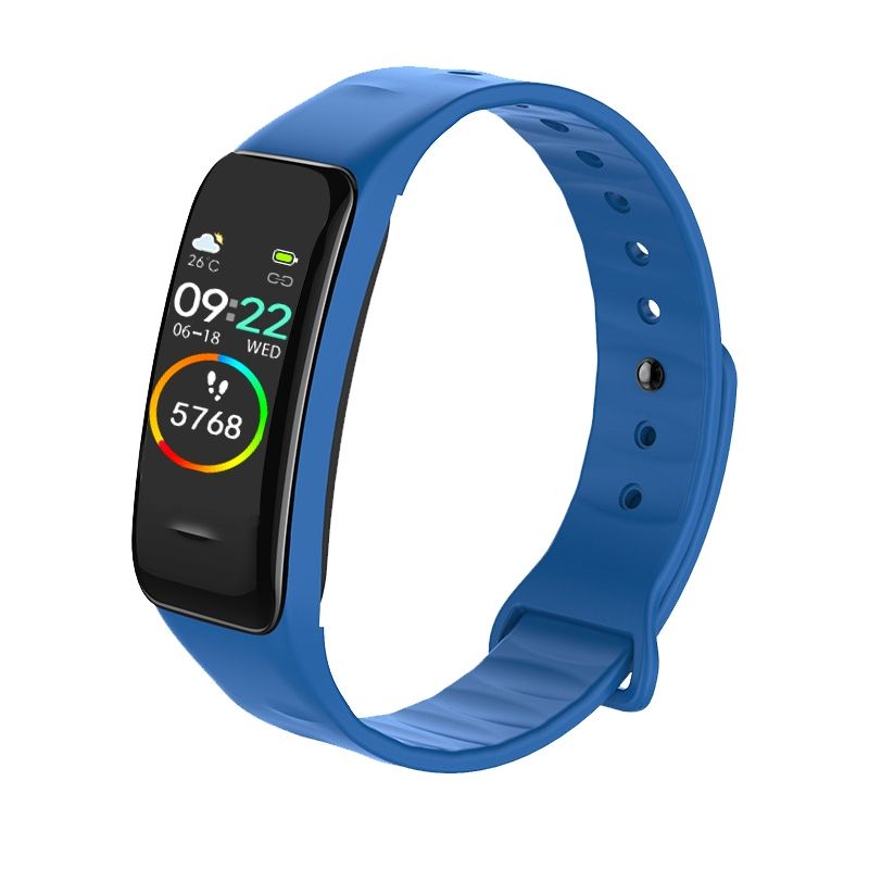 Color Screen IP67 Waterproof Smart Bracelet, Support Sleep Monitor / Heart Rate Monitor / Blood Pressure Monitor(Blue)