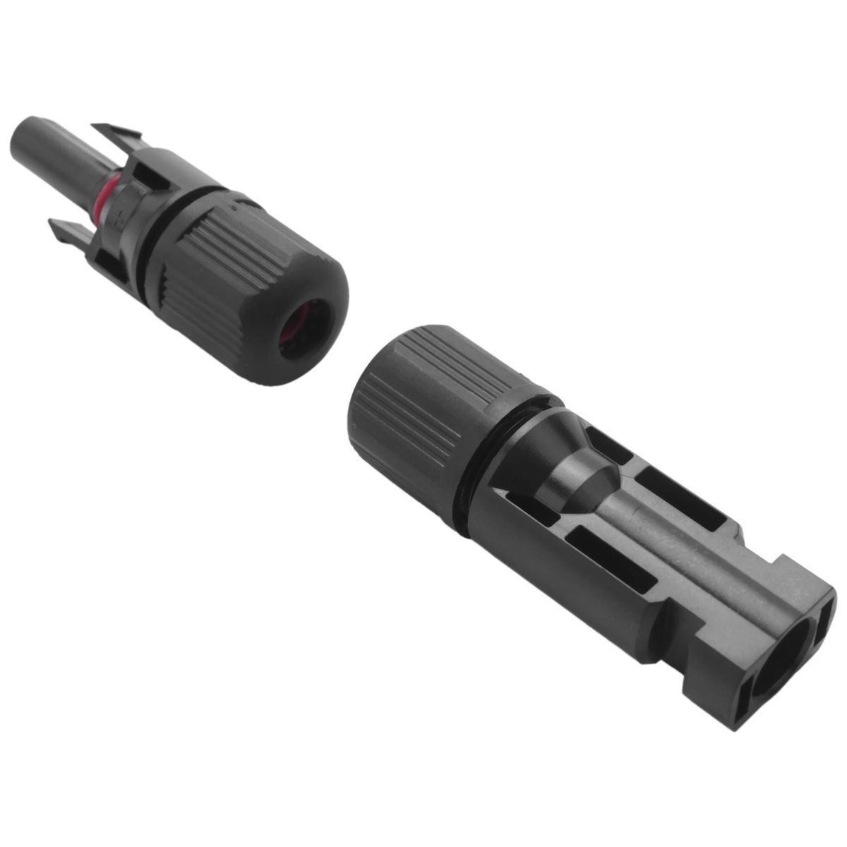 1 pair Male + Female M/F Connectors Set for PV Solar Panel Cable Accessories