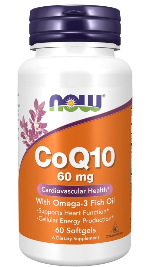CoQ10 60 Mg With Omega 3 60 Soft Gels