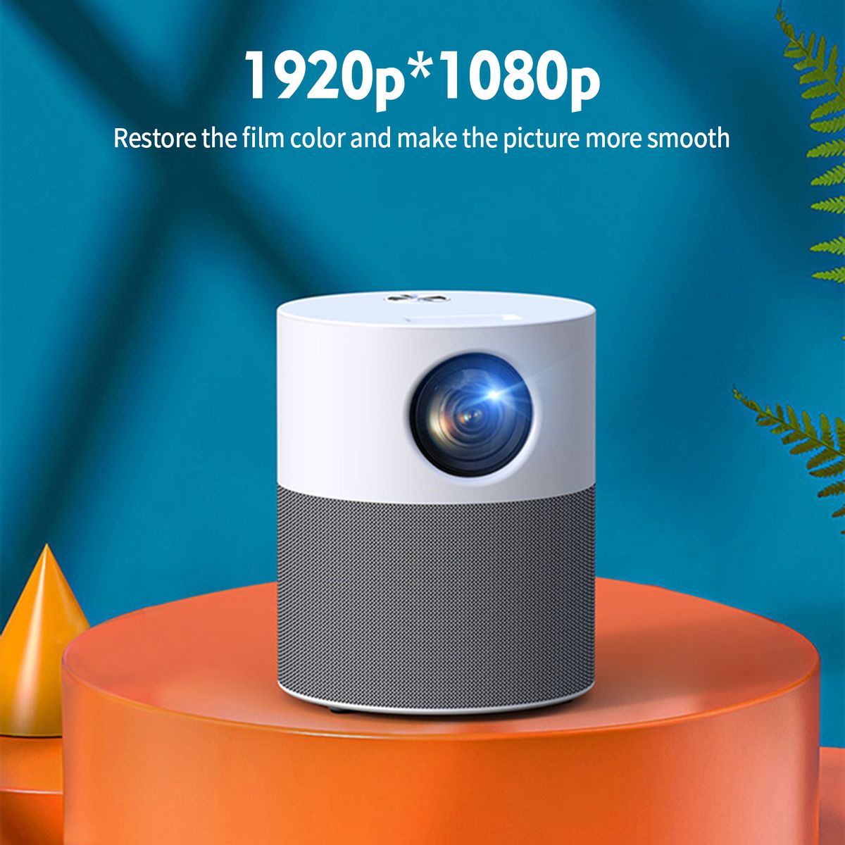 1080P HD BT Video Projector Portable Movie Projector Support