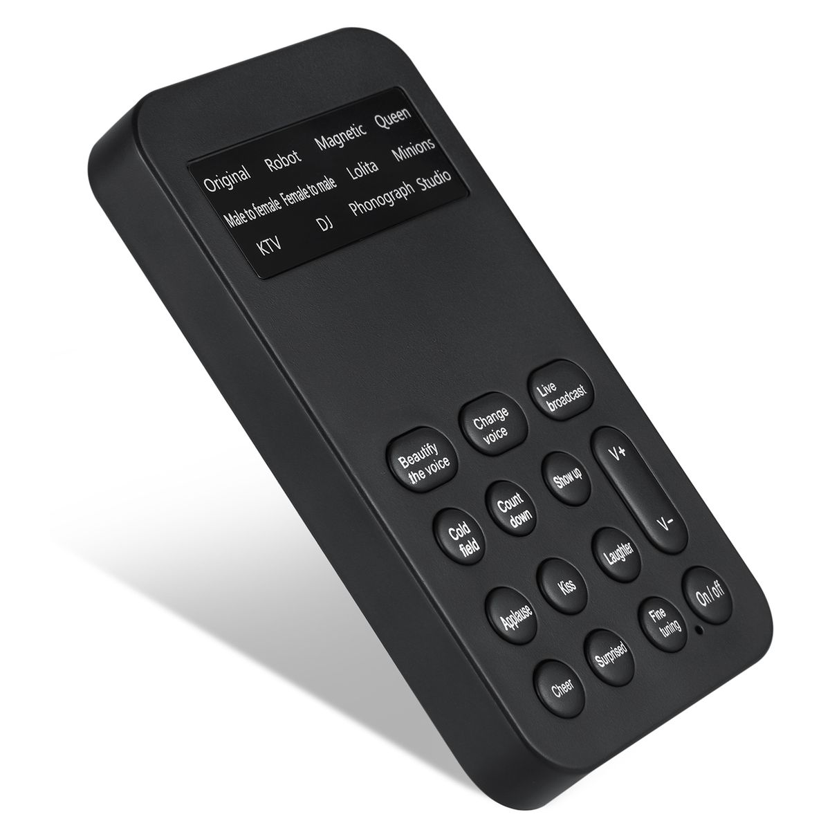 Mini Voice Changer Sound Effects Machine Audio Card Sound