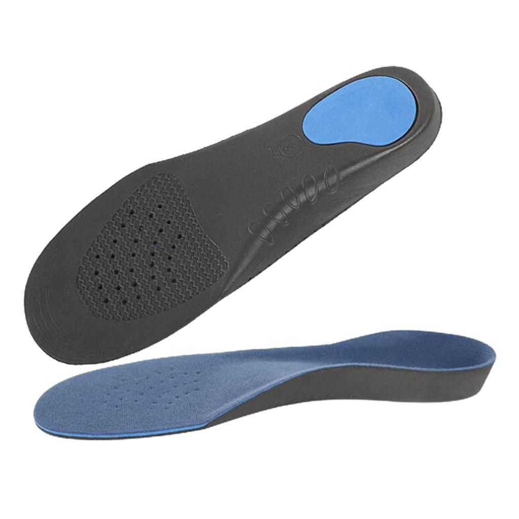 Mens Inserts Orthotic Arch Support Flat Feet Insoles For Shock XS