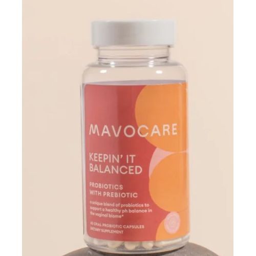 Probiotics + Prebiotics 60 Capsules Women Balanced Gut And Vaginal Microbiome