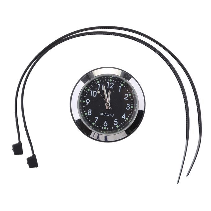 2Pieces Motorbike Motorcycle Handlebar Watch Dial Clock