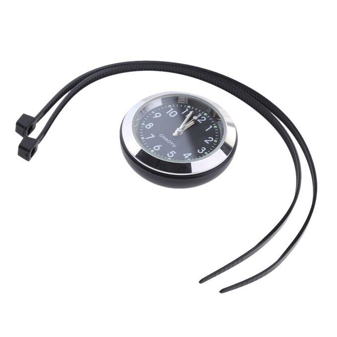 2Pieces Motorbike Motorcycle Handlebar Watch Dial Clock