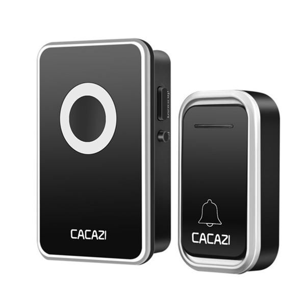 Waterproof Wireless Doorbell 38 Melodies AC 110-240V Home Smart Alarm Door Ring 300M Remote Digital Door Bell
