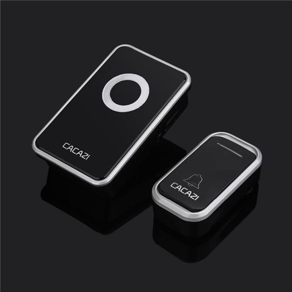 Waterproof Wireless Doorbell 38 Melodies AC 110-240V Home Smart Alarm Door Ring 300M Remote Digital Door Bell