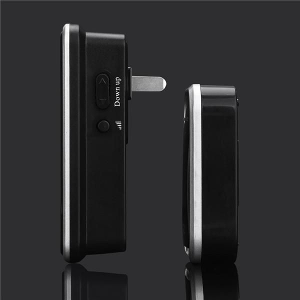 Waterproof Wireless Doorbell 38 Melodies AC 110-240V Home Smart Alarm Door Ring 300M Remote Digital Door Bell