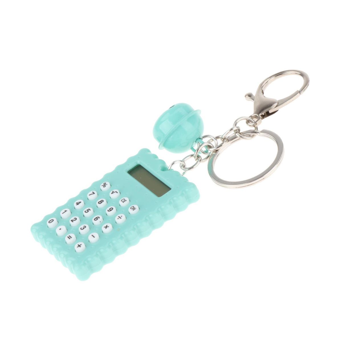 Mini Calculator 8 Display Portable Computer Bear Shape Cute For Green