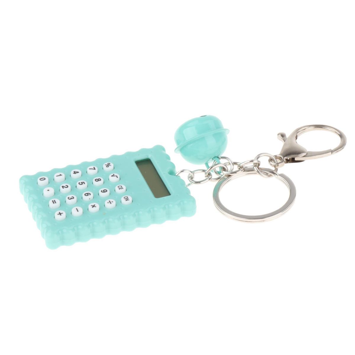 Mini Calculator 8 Display Portable Computer Bear Shape Cute For Green