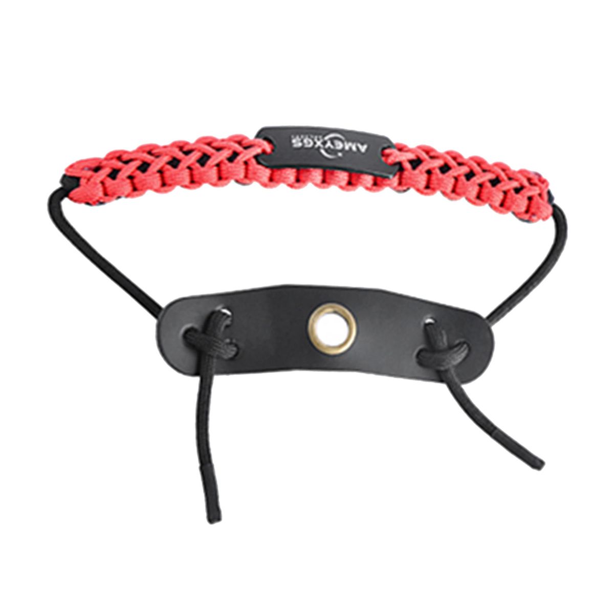 Bow Wrist  Braided Cord Rope Strap Red