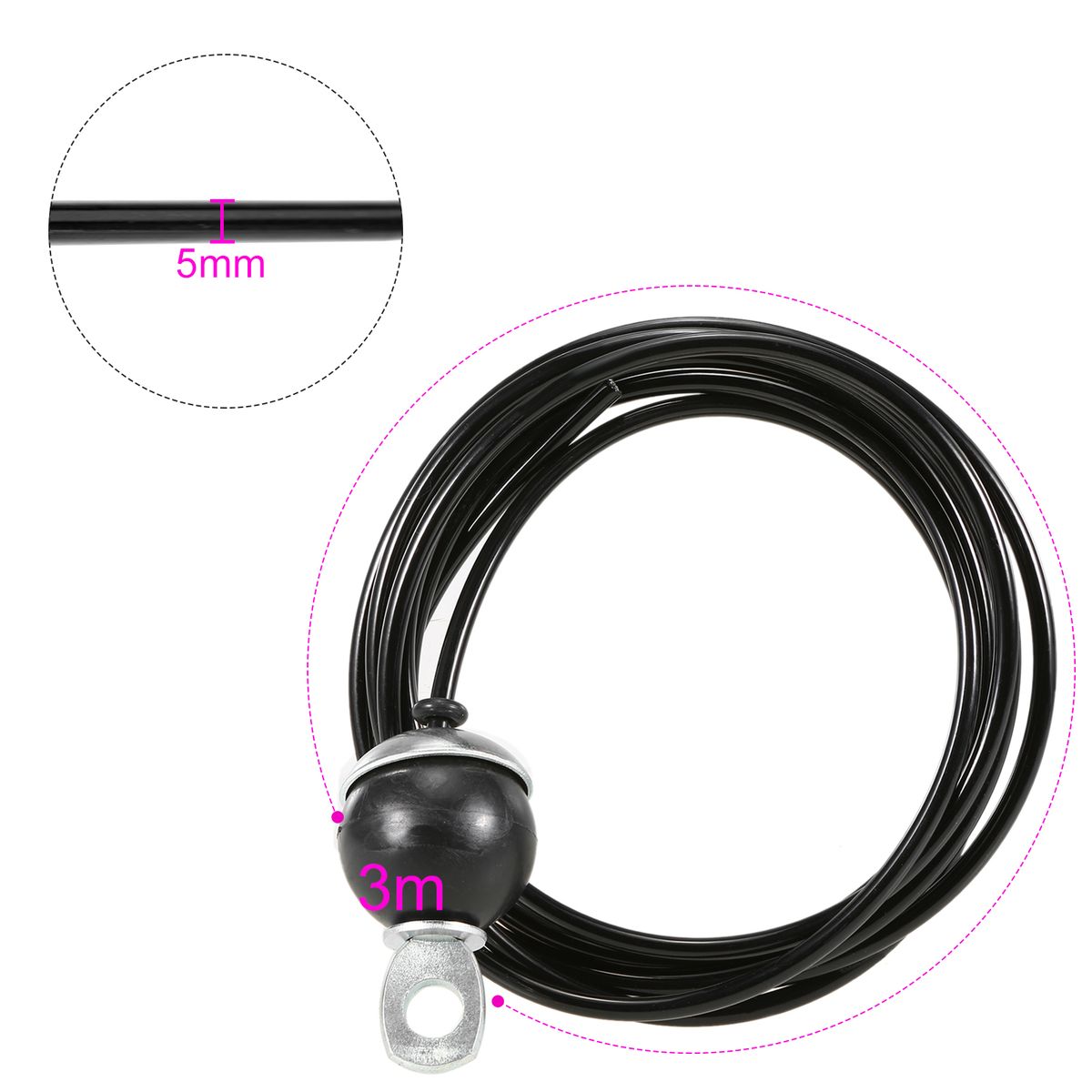Gym Cable Steel Wire Fitness Pulley Cable For Home Gym Cable