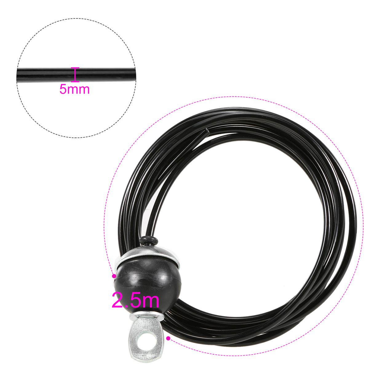 Gym Cable Steel Wire Fitness Pulley Cable For Home Gym Cable