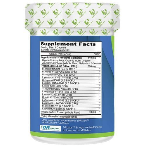 Quality Probiotic, 60 Billion CFUs, 30 Capsules