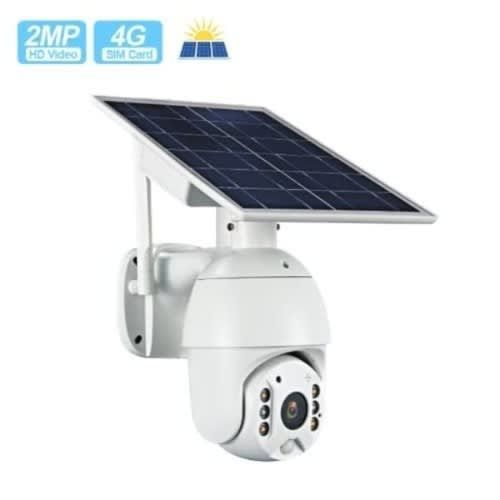 Powered 4G Simcard PTZ CCTV Camera