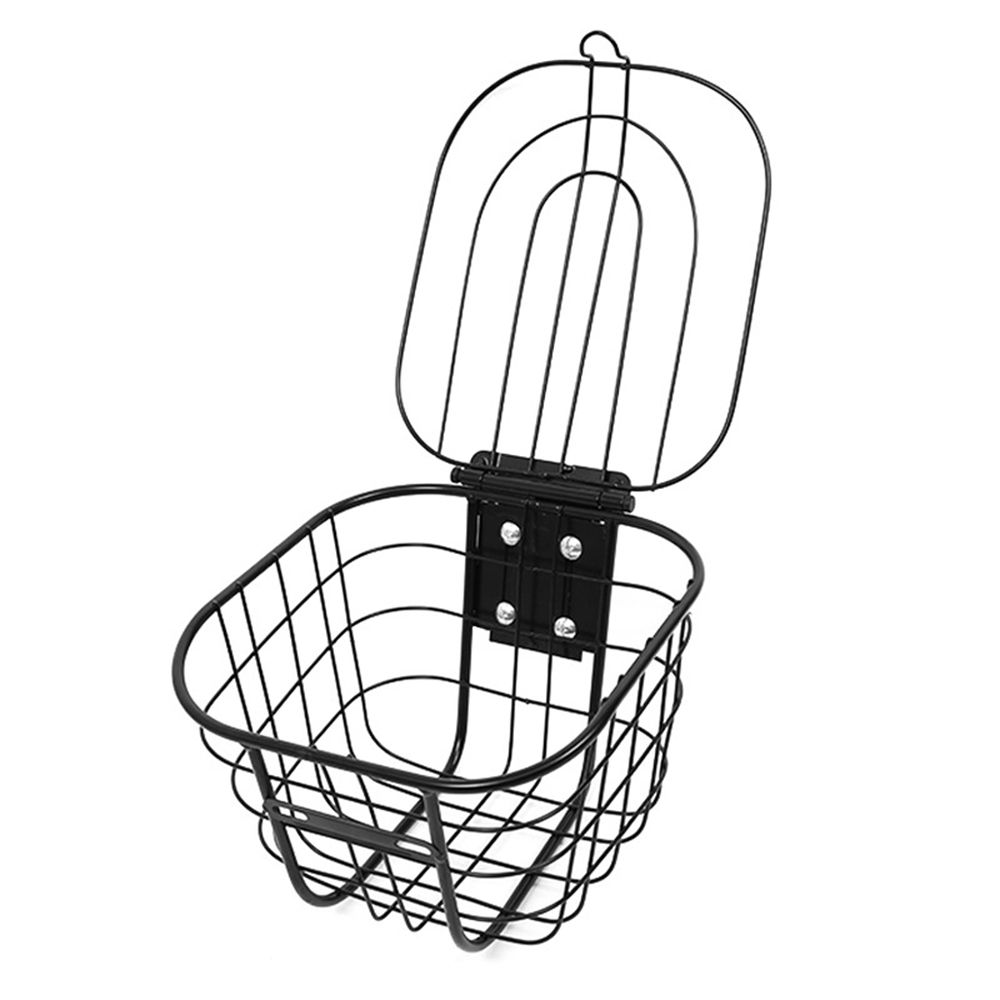 E-Bike Basket Scooter Front Basket Holder Rust-Resistant