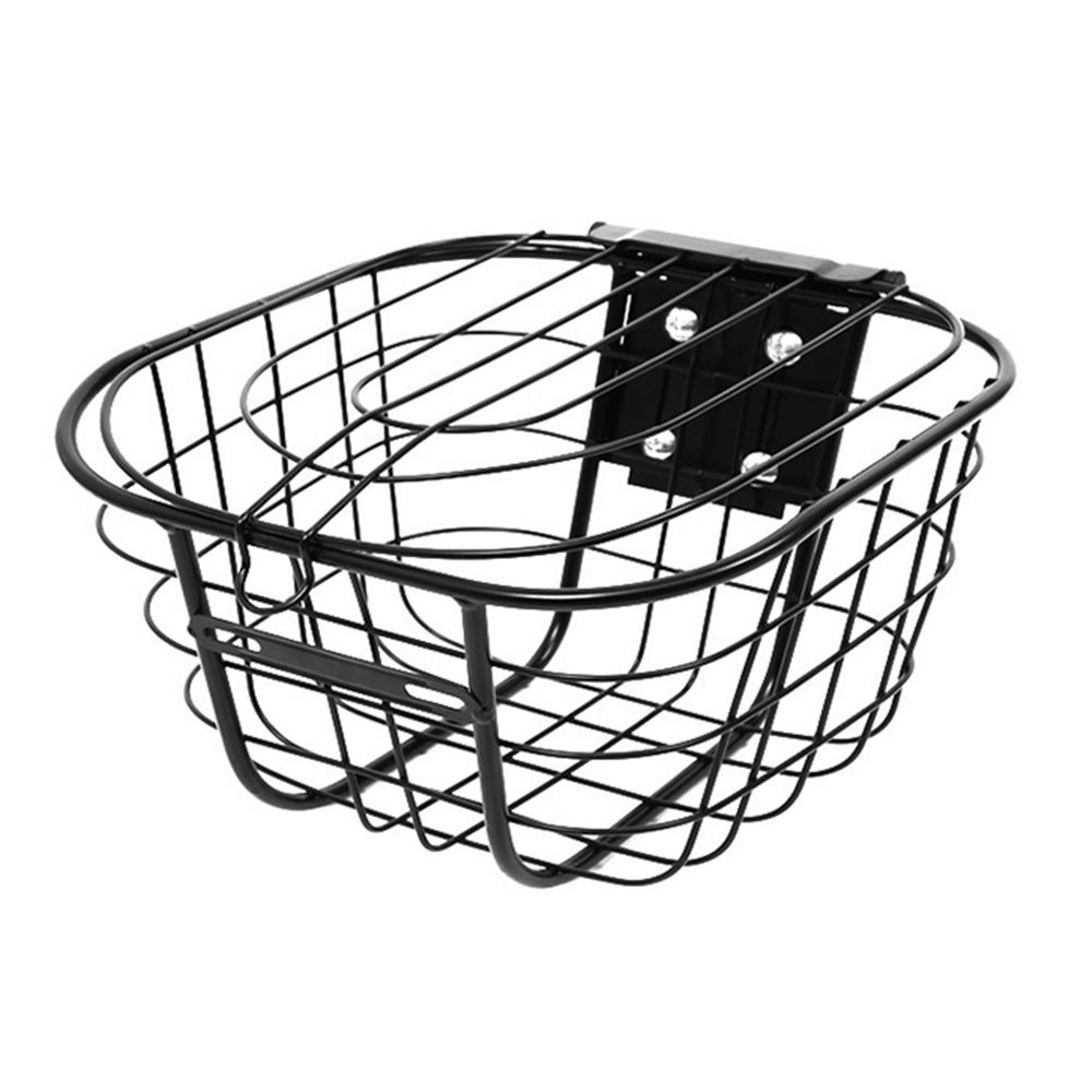 E-Bike Basket Scooter Front Basket Holder Rust-Resistant