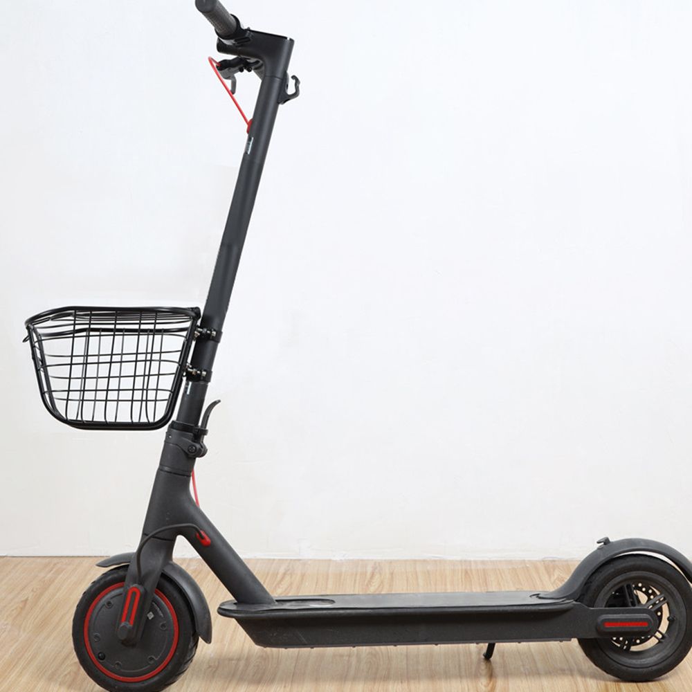 E-Bike Basket Scooter Front Basket Holder Rust-Resistant