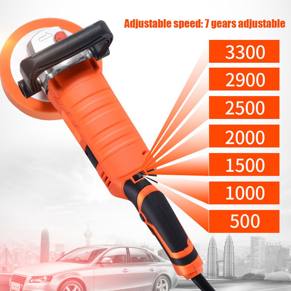 1580W 220V Adjustable Speed Car Electric Polisher Waxing