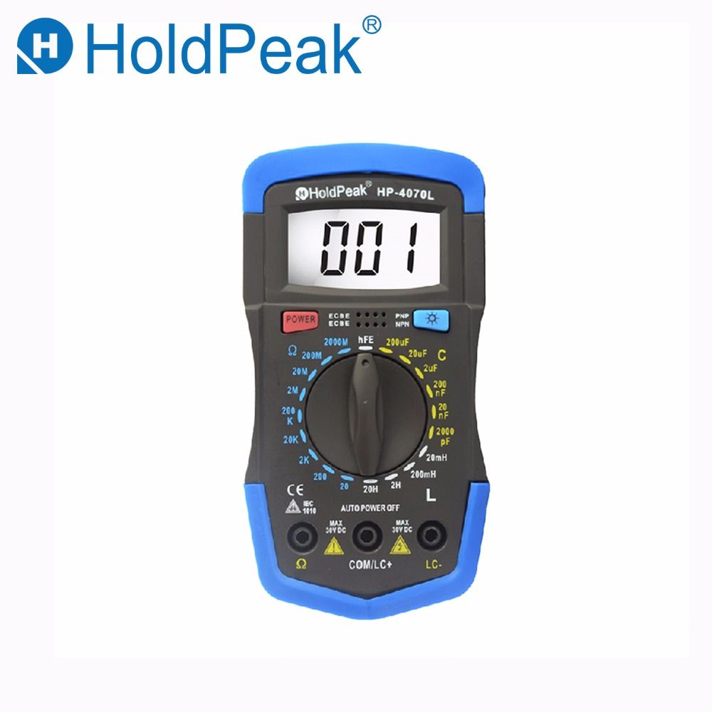 Holdpeak Digital Capacitance Meter Lcr Meter Diagnostic