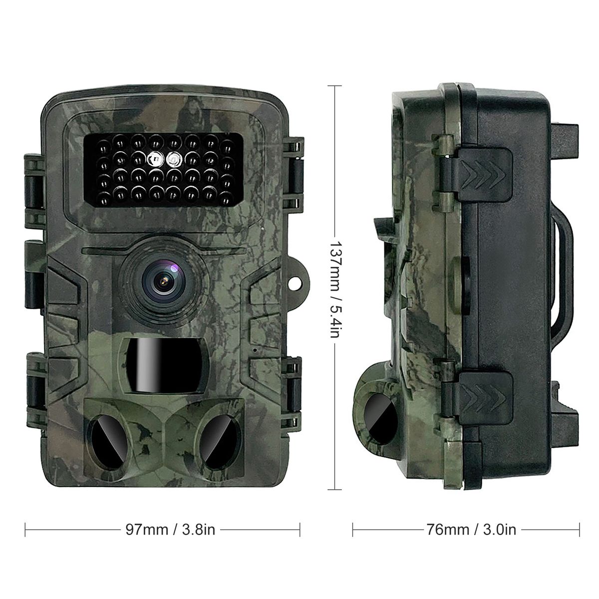 Trail Camera Waterproof 20MP 1080P Hunting Game Camera With